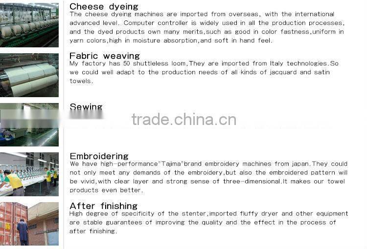 High quality multi-color hotel towel set China manufacturer