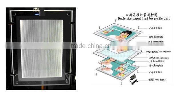 Crystal slim light box