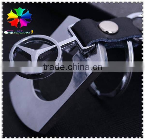 auto supplies logo metal custom keychain for gift