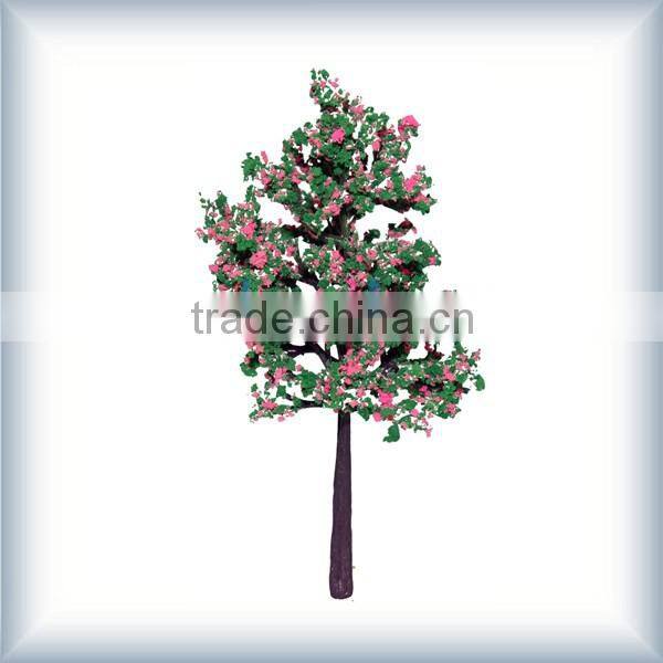 Colorful 3D decorated live christmas trees,CT007-19,model tree for layout,good quality model tree,decorative model tree
