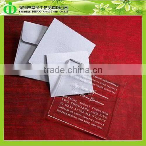 DDI-C012 Trade Assurance Cheap Wedding Invitation