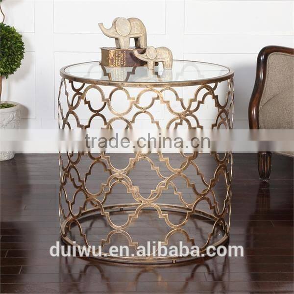 Wholesale living room decoration mirrors french style glass console table