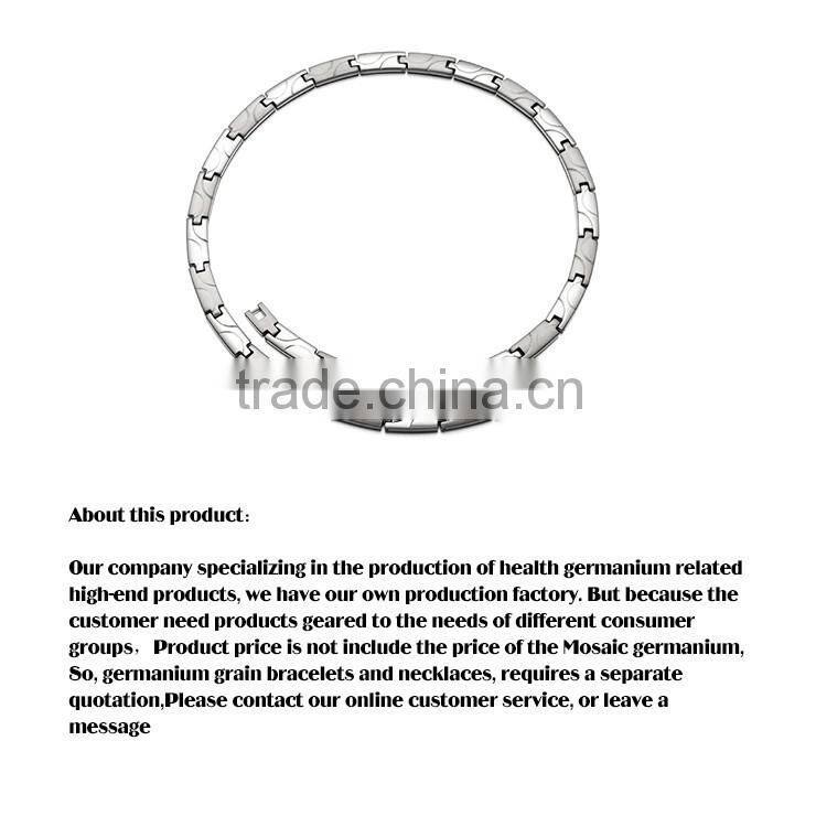 wholesale bio germanium magnetic necklace health fashion jewelry