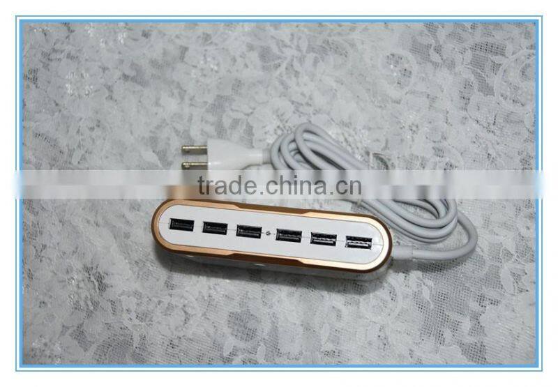 Home travel dual port usb power charger socket for smartphones,tablets&many other devices