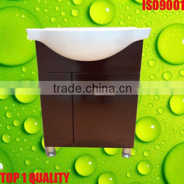 PVC bathroom cabinet/bathroom vanity without mirror