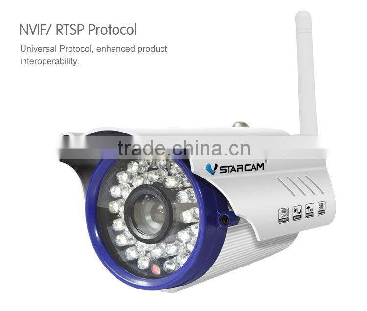 VStarcam C7815IP 1.0mp wireless web security Plug and Play with 15m IR distance ONVIF cctv ip wireless camera