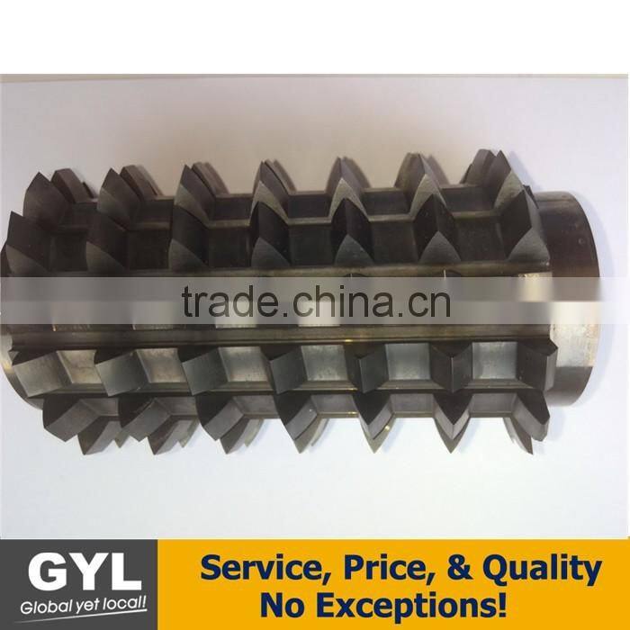 ISO9001, DIN3968 Solid Carbide Fine Pitch Ratchet Hobs
