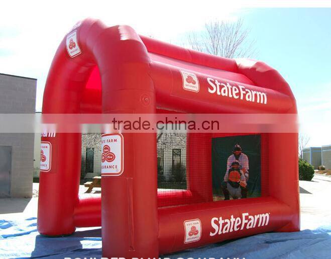 white inflatable cash machine