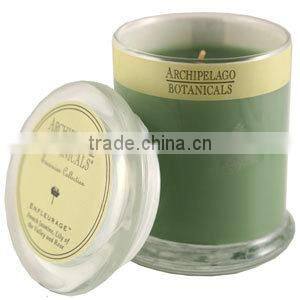 Gift Scented Soy Candle in Metro Jar with lid