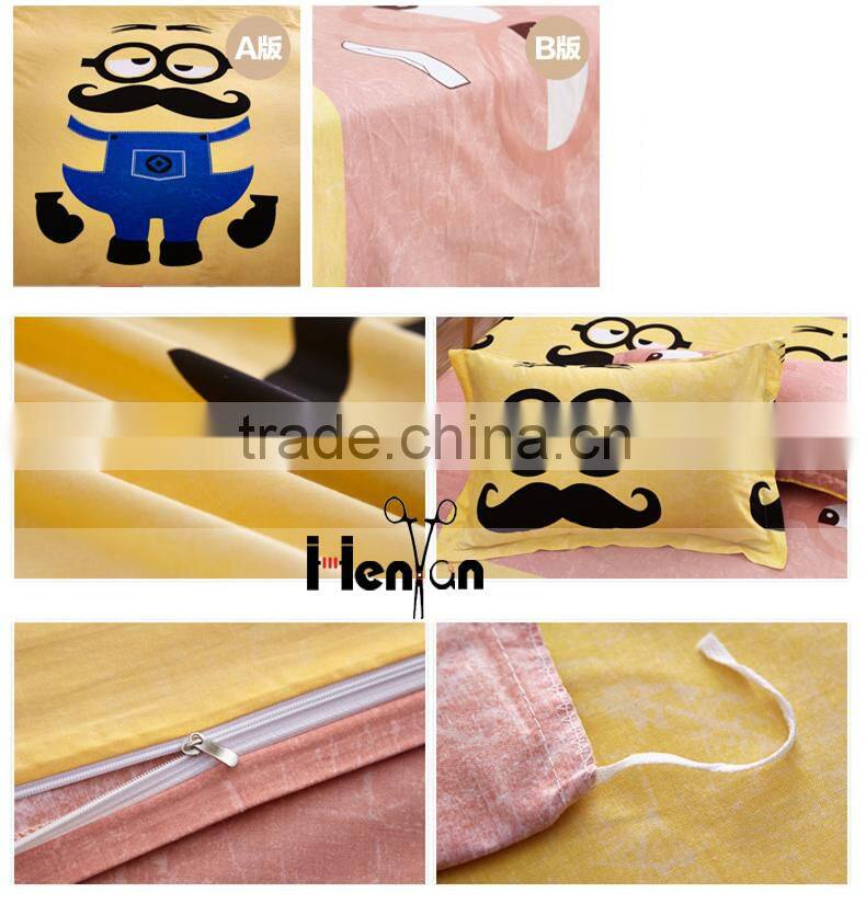 custom print 3D bed sheet queen size