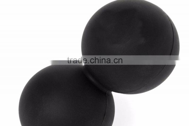 Portable Spine & Deep Tissue Massage Therapy Lacrosse Peanut Ball - Relieves Stress and Tight Muscles - Perfect for Mobility Cr