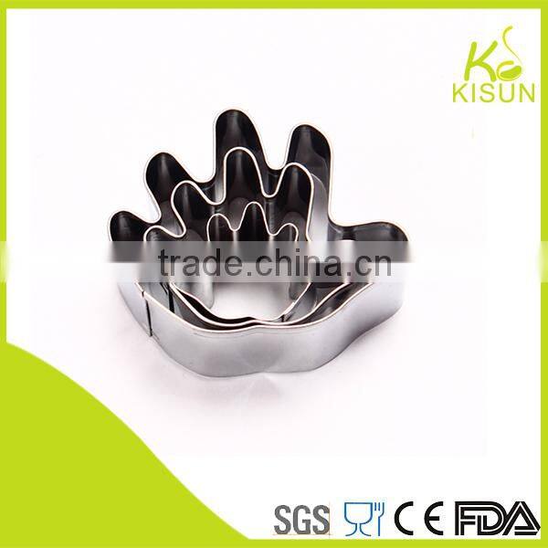 a set biscuit tool hand shape with stainless steel material