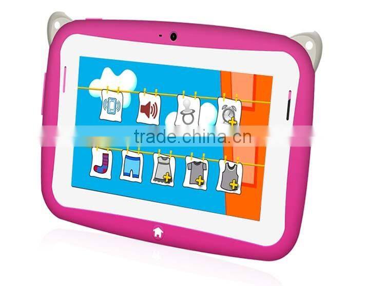 2015 4.3 inch Best selling colored Dual Core Educational Children Tablet B