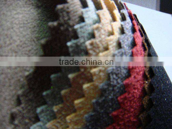 suede fashion bag decorative fabric