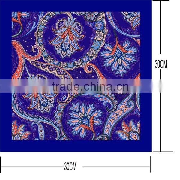 2016 pocket square case, pocket square gifts, custom print pocket square with logo DPS007