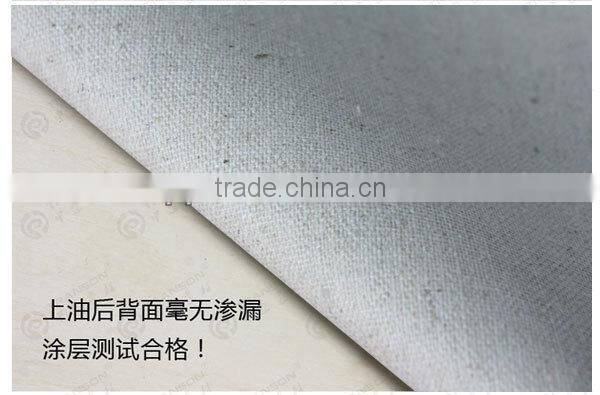 Transon 4438 triple acid-free primed smooth texture 322gsm linen blend canvas roll, 62.9'' wide, practice quality