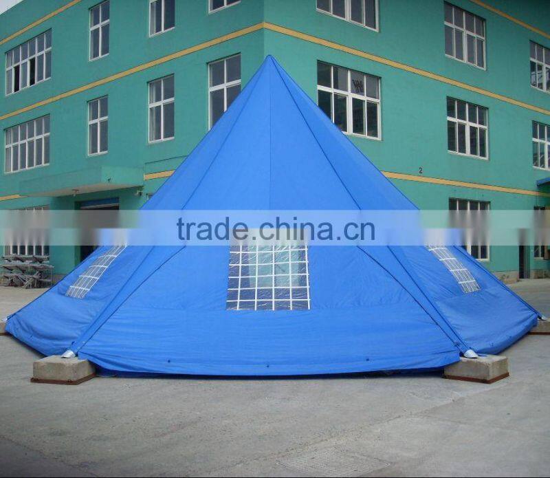 Dia. 12mx H 6m star shaped tent, star marquee, star shade