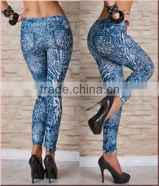 FG9035 New arrival women fashion clothing print legging sexy women skinny legging leopard print sexy jeans legging