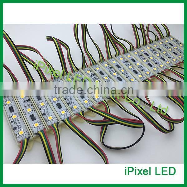 12v ws2801 3leds Pixel 75mm pixel module rectangle shape module