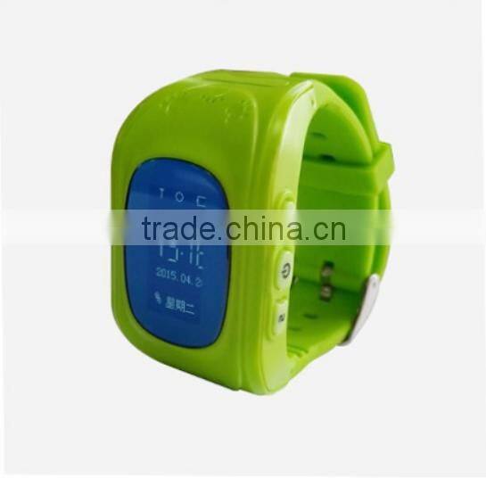 silicone kids smart watch gps tracker