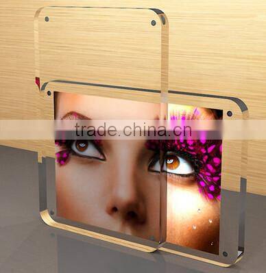 high transparent acrylic photo booth frame