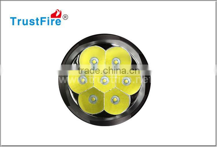 New Arrival TrustFire S700 flashlight 7T6 XM-L L2 3800 Lumens Super Brightness 5 Modes LED Flashlight by 3 pcs 26650 Batteries
