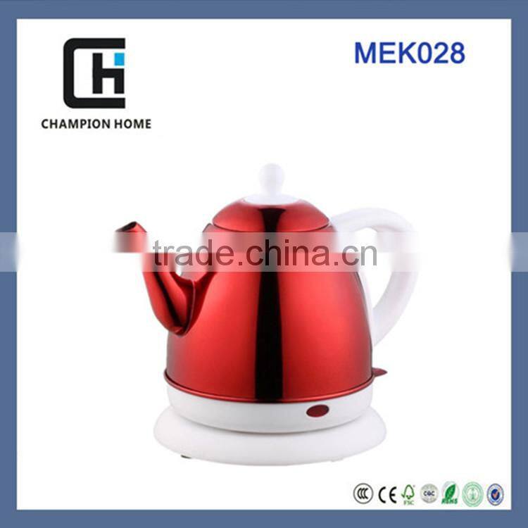 Chinese suppliers mini cordless 360 degree rotation base electrical fast kettle