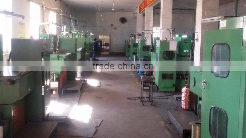 Red copper jewelry wire rose