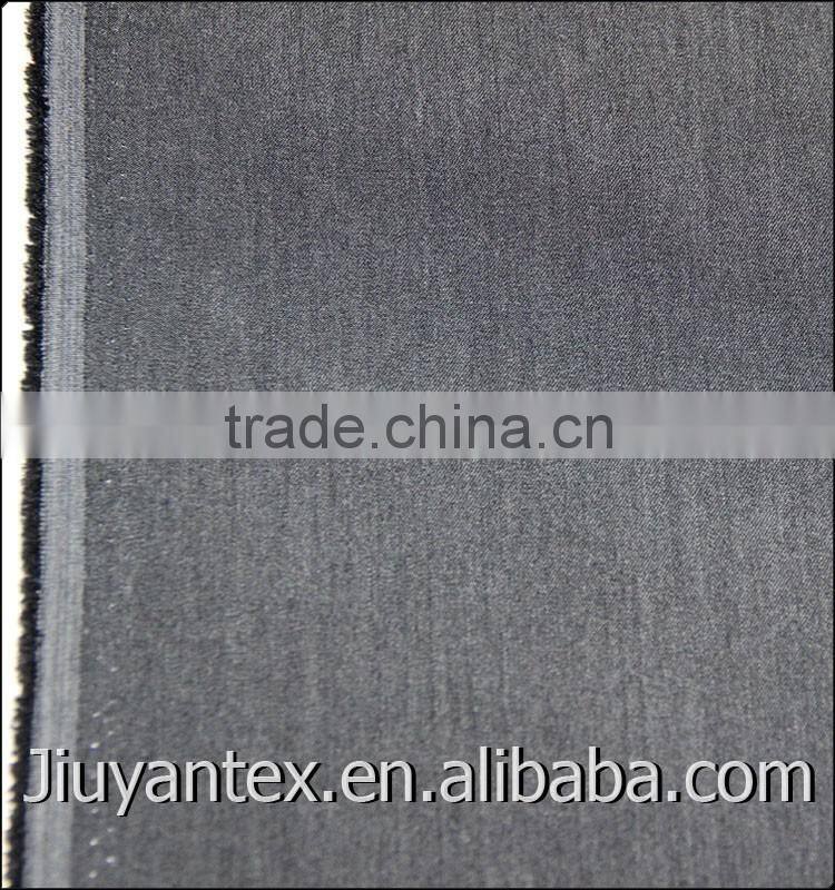 2016 China wholesale high quality tr stretch suit t80 r15 sp5 300g/m twill two tone shinning man cool suiting textile fabric