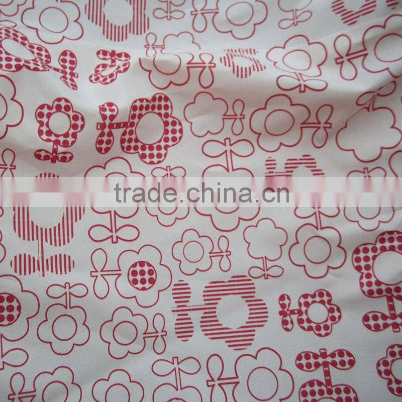 hot sale Printed Microfiber peach skin fabric for bag