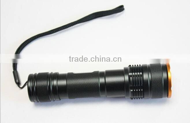 portable rechargeable 9w led flashlight outdoor flashlight