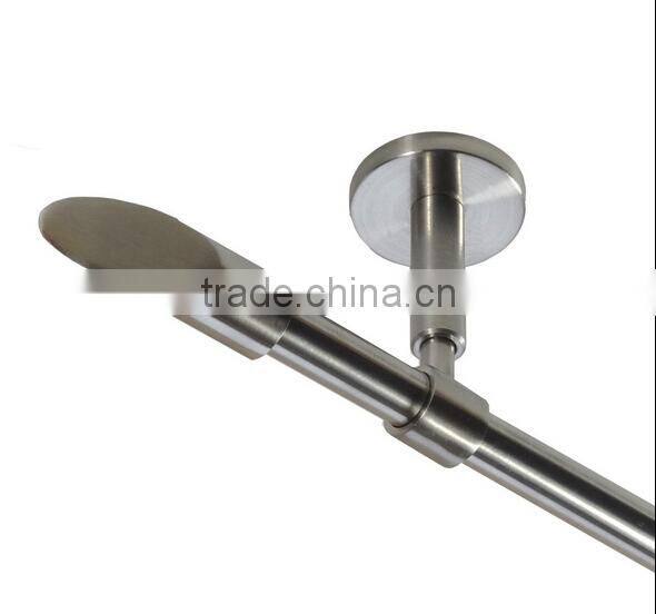 ceiling mount curtain simple and double rod