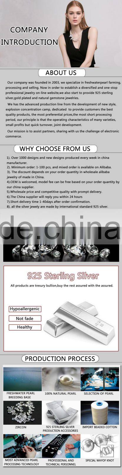 9-10mm AAA button 925 silver cat shaped animal print pearl pendant