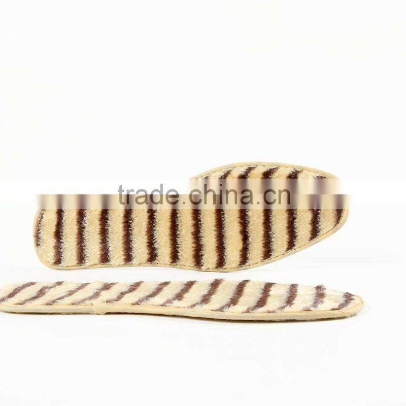 Heating feet wool comfortable warm insoles for shoes