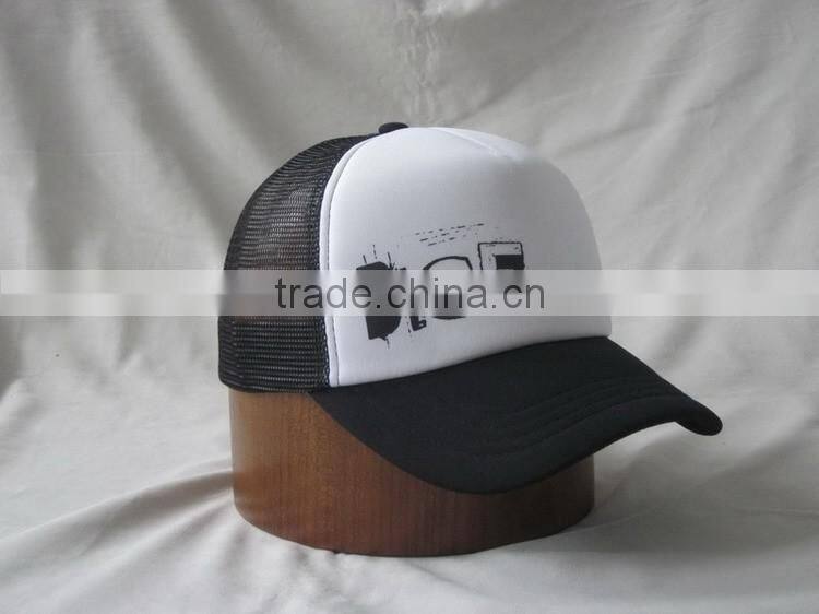 100% polyester trucker mesh cap