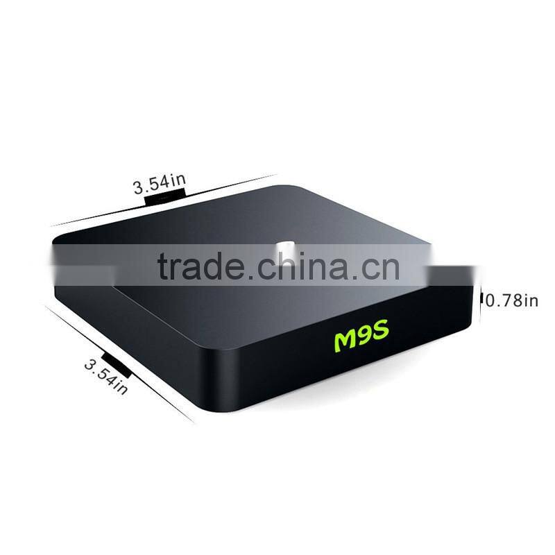 2016 New Arrival Dragonworth M9S S905 1G 8G tv box Android5.1 WIFI 2.4G Bluetooth