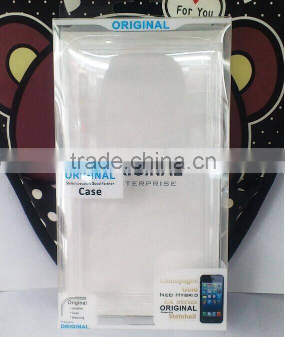 Finest Quality plastic box for samsung galaxy case packaging