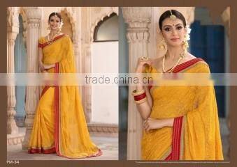 Concinnonous Pink Cotton Saree/designer sarees online shopping