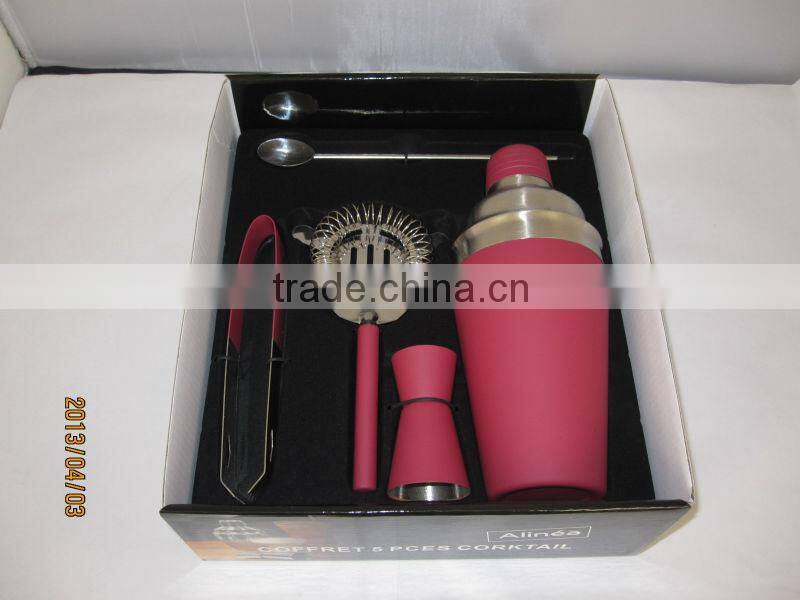 bar shaker set/ cocktail shaker gift set/ bar tool sets