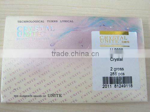 Flat back rhinestones Blue Zircon