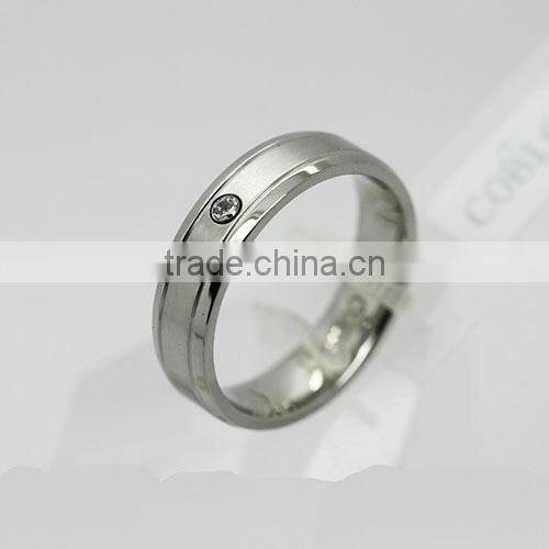 Fashion Cobalt Rings with wood grain