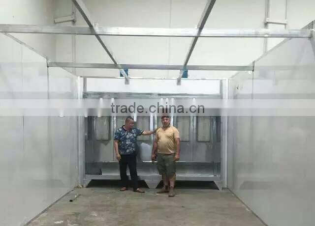 powder coating spray booth with recovery machine (CE,ISO certificate)