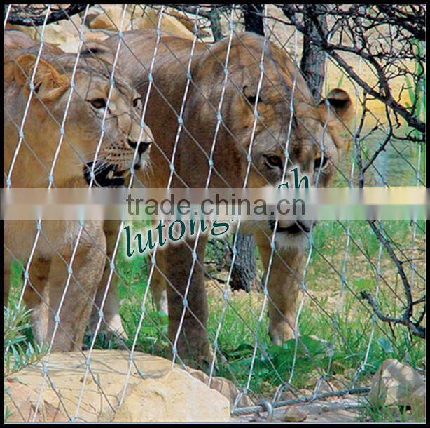 stainless steel aviary rope wire mesh