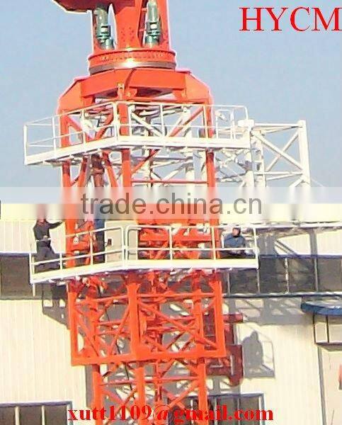 8t load jib Luffing Tower Crane for tensity building construction