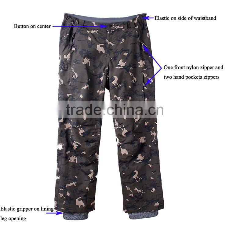 High Quality Hunting Camouflage Clothing Casual Custom Jogger Pants Camouflage Trousers