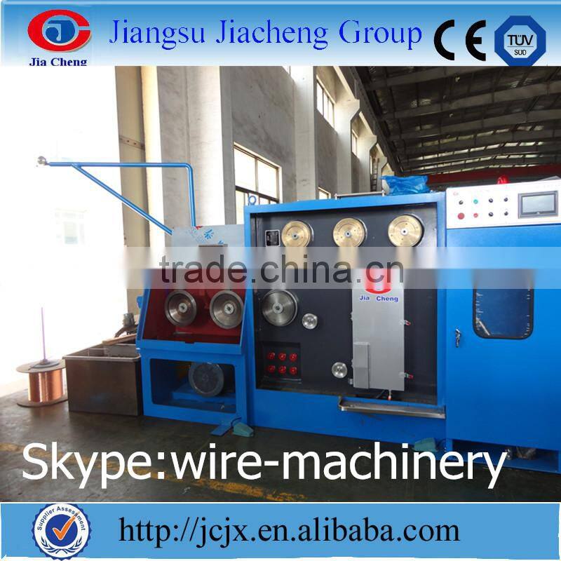 copper wire drawing machine with annealing