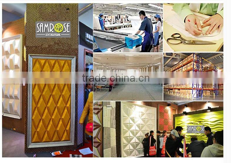 2015 new design wall decor stylish modern cheap decorative 3d panel modern
