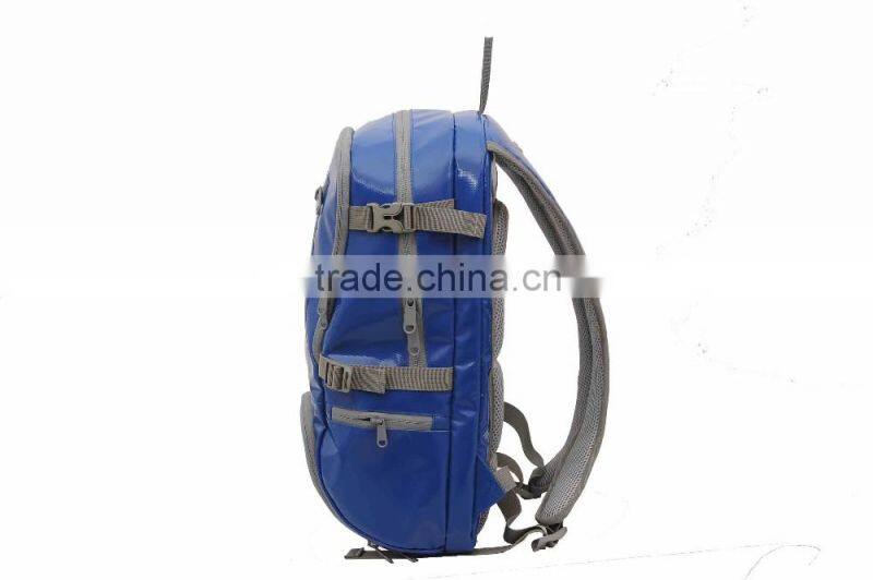 Light weight newly designed backpack PVC tarpaulin backpack for student