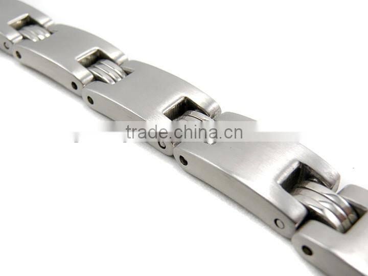 2016 Hot sale Anti-radiation Magnetic 361L Stainless Steel Bracelet for Men