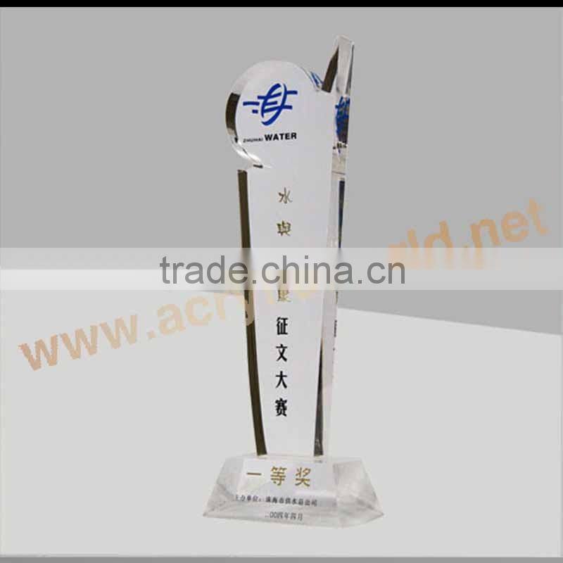 acrylic awards china/acrylic awards custom cut/acrylic desk awards